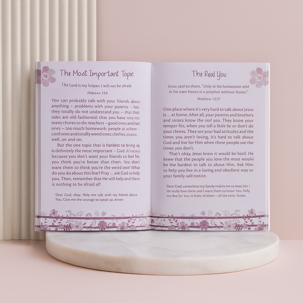 Mini Devotions for Girls – 180 Daily Devotions for Tween Girls | Christian Kids Book South Africa