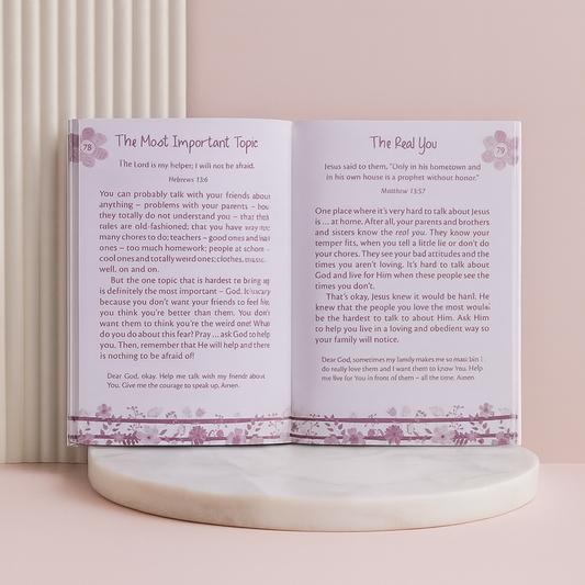 Mini Devotions for Girls – 180 Daily Devotions for Tween Girls | Christian Kids Book South Africa