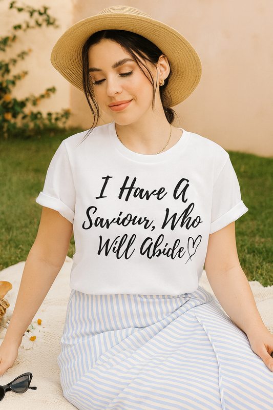 I Have a Saviour Christian T-Shirt – Faith Tee for Women South Africa