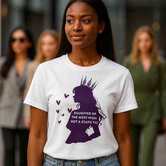 Daughter of the Most High T-Shirt | Christian GBV Awareness Tee