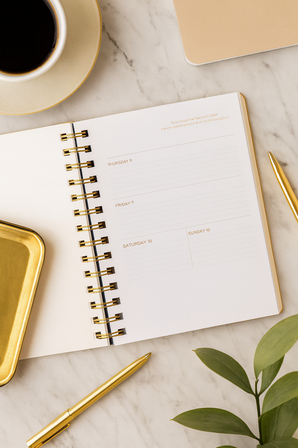2026 Weekly Planner – Christian Wirebound Organizer with Scripture Verses & Dot-Grid Notes | South Africa