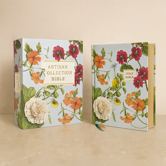 NIV Artisan Collection Floral Bible – Elegant Journaling Edition