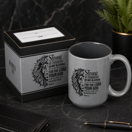 Dad’s daily bread bundle Father’s Faith & Strength Gift Set | Bible, Mug & Scripture Cards for Men | Father’s Day Gift