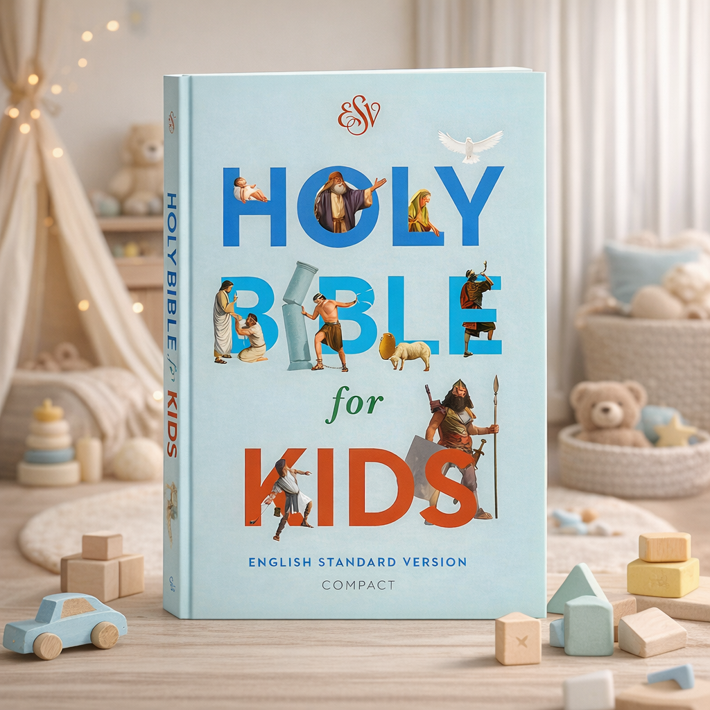 ESV Holy Bible for Kids (Compact Hardcover) | Illustrated Children’s Bible for Ages 9–12