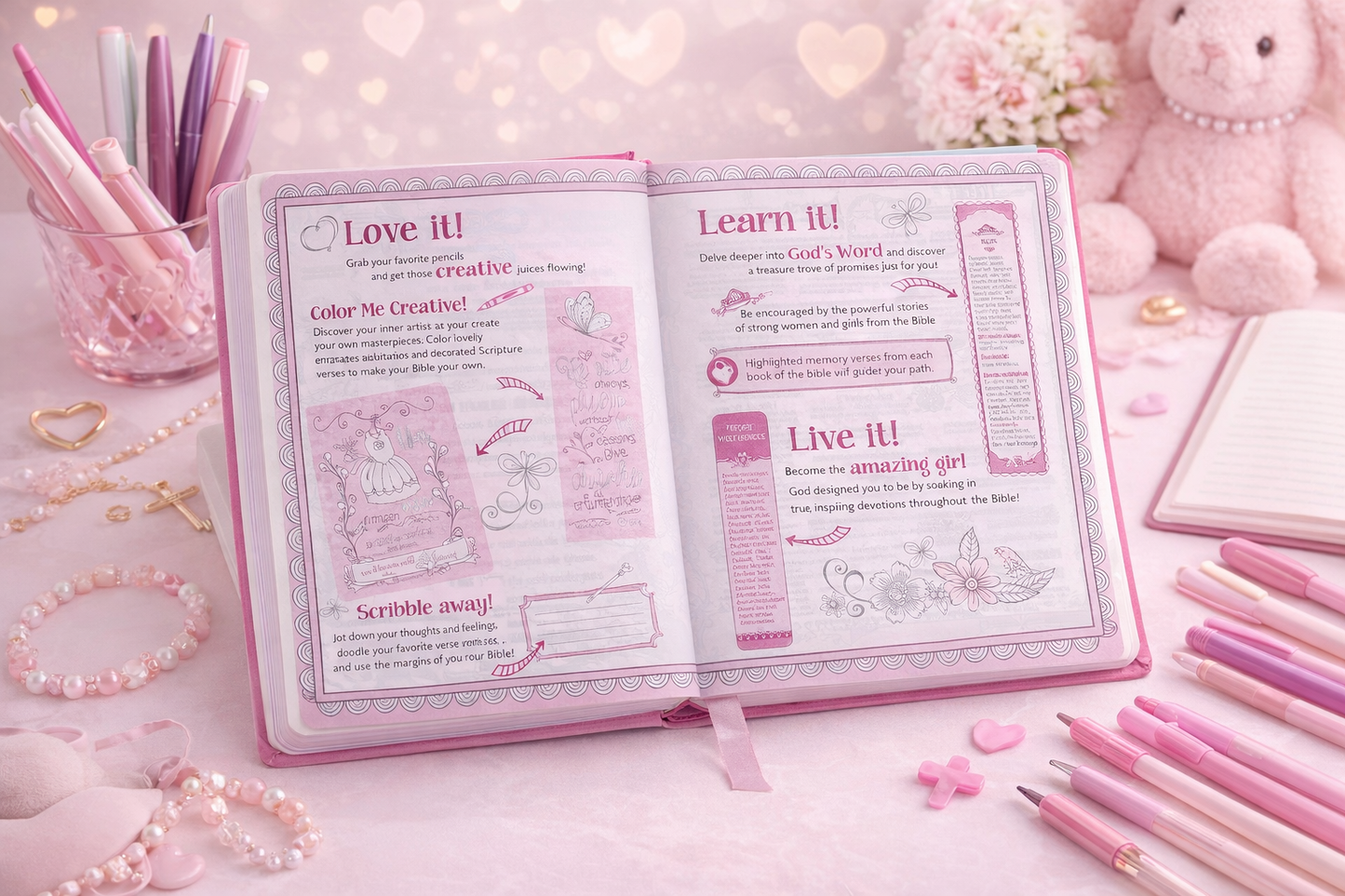 My Creative Bible for Girls | Faith-Filled Kids Bible South Africa