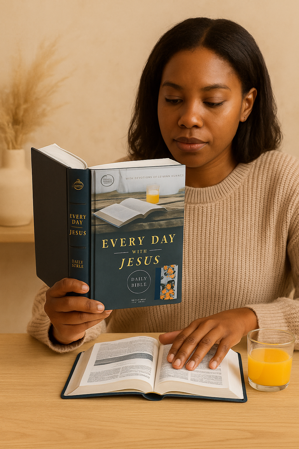 Every Day with Jesus Daily Bible CSB – Floral Cloth Hardcover | Grace Upon Grace South Africa