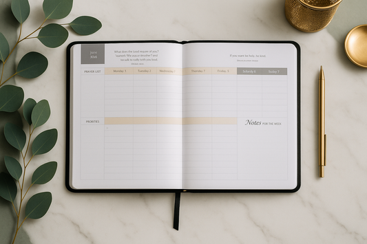 2026 “Strength & Dignity” Weekly Planner – Christian 18-Month Organizer with Scripture, Prayer Lists & Notes (August 2025–January 2027)