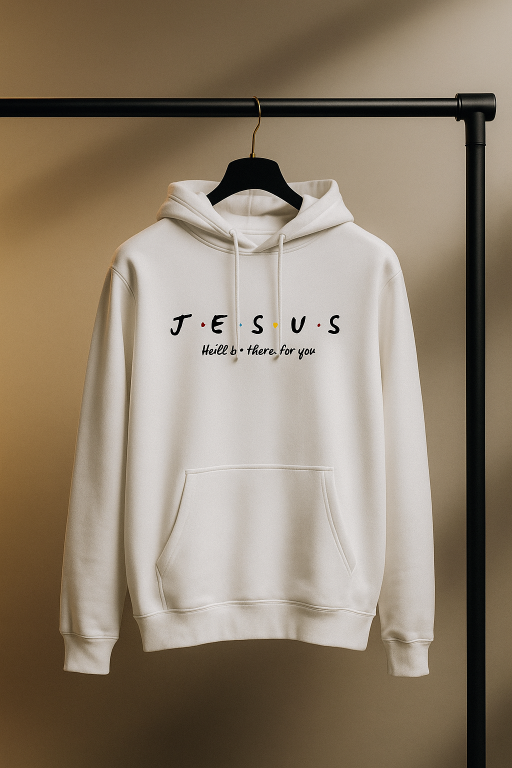 Jesus Hoodie South Africa – “He’ll Be There for You” | Unisex Christian Faith Hoodie (S–4XL)