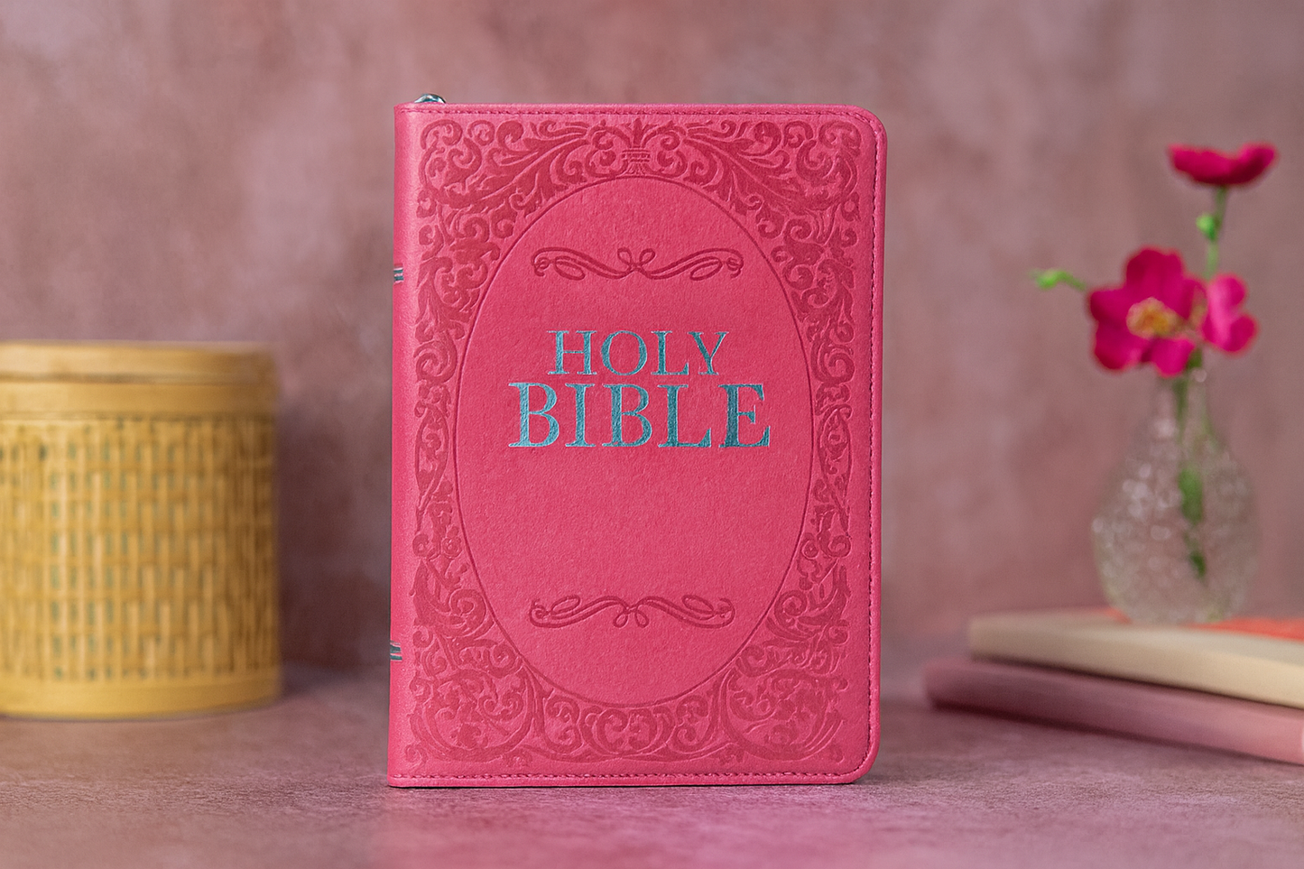 Pink ESV Compact Bible – Portable, Readable & Perfect for Everyday Use