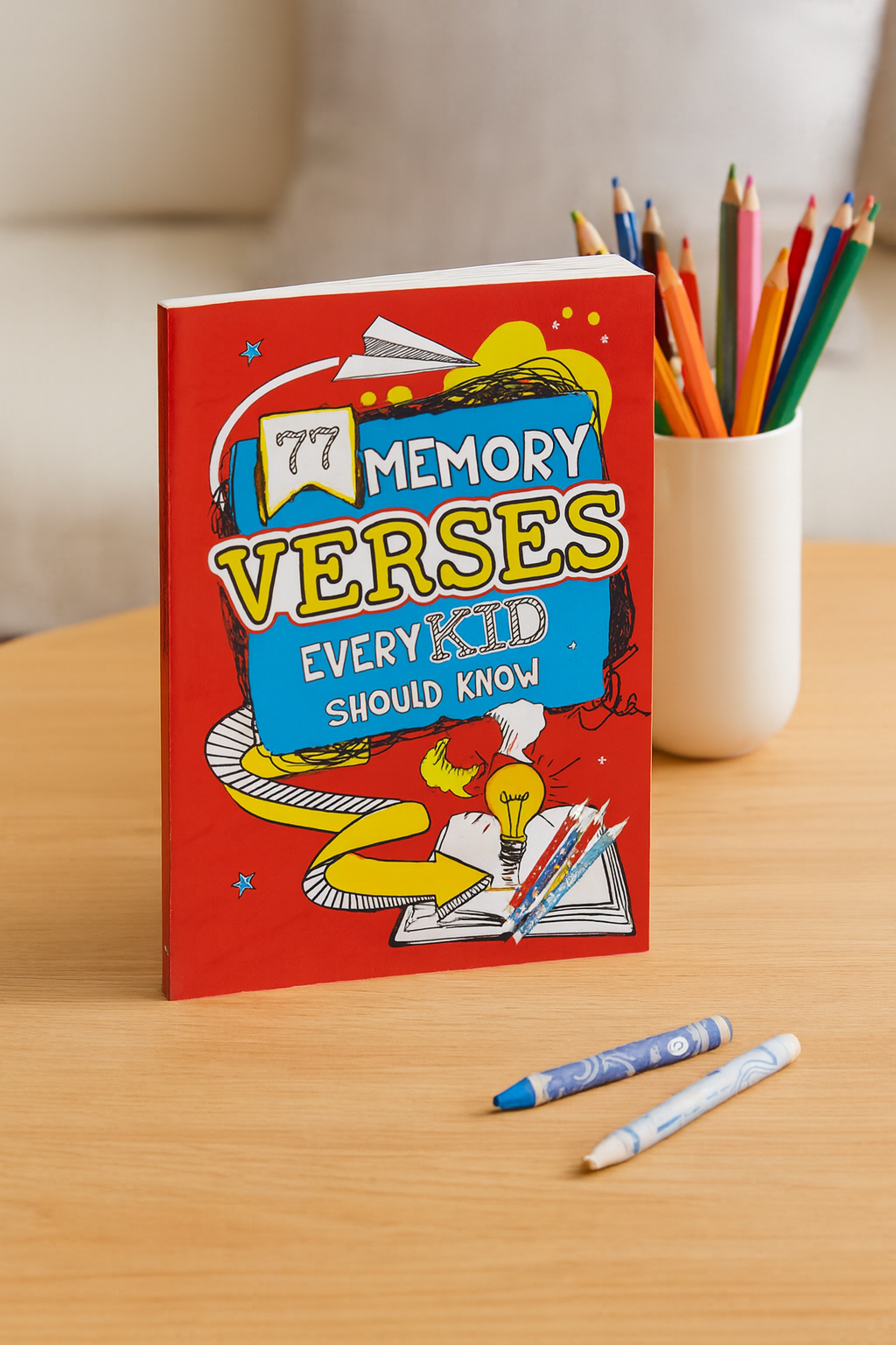 77 Memory Verses Every Kid Should Know South Africa – Christian Scripture Activity Book for Children Ages 5–8