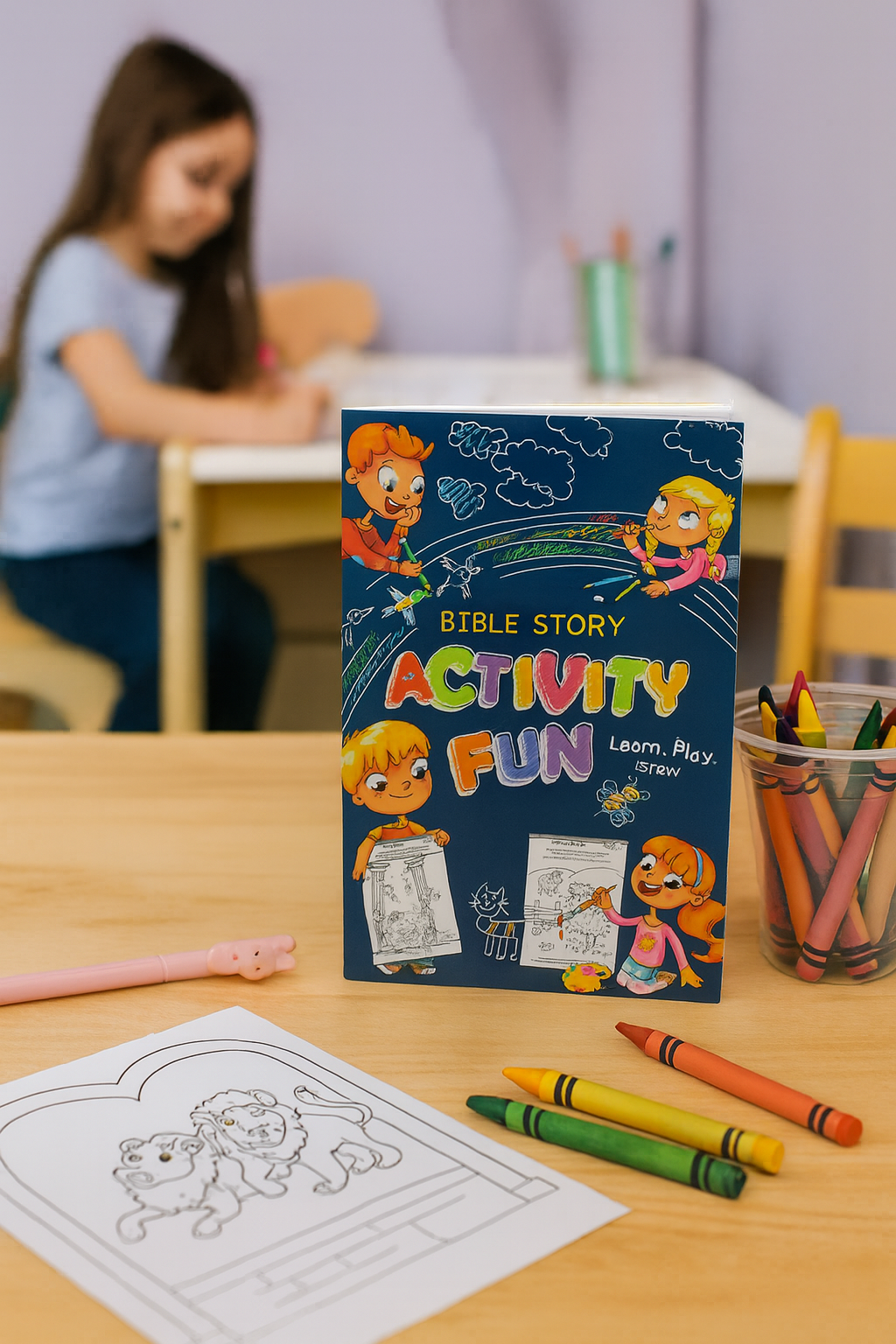 Bible Story Activity Fun Book for Kids South Africa – 30+ Christian Puzzles, Mazes & Games