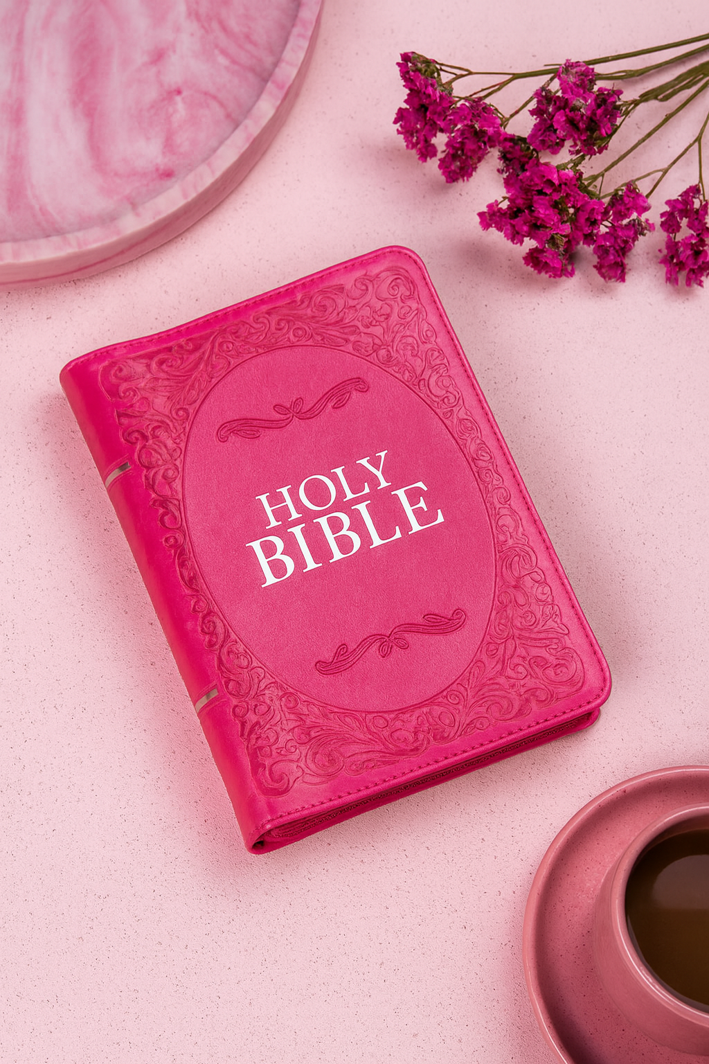 Pink ESV Compact Bible – Portable, Readable & Perfect for Everyday Use