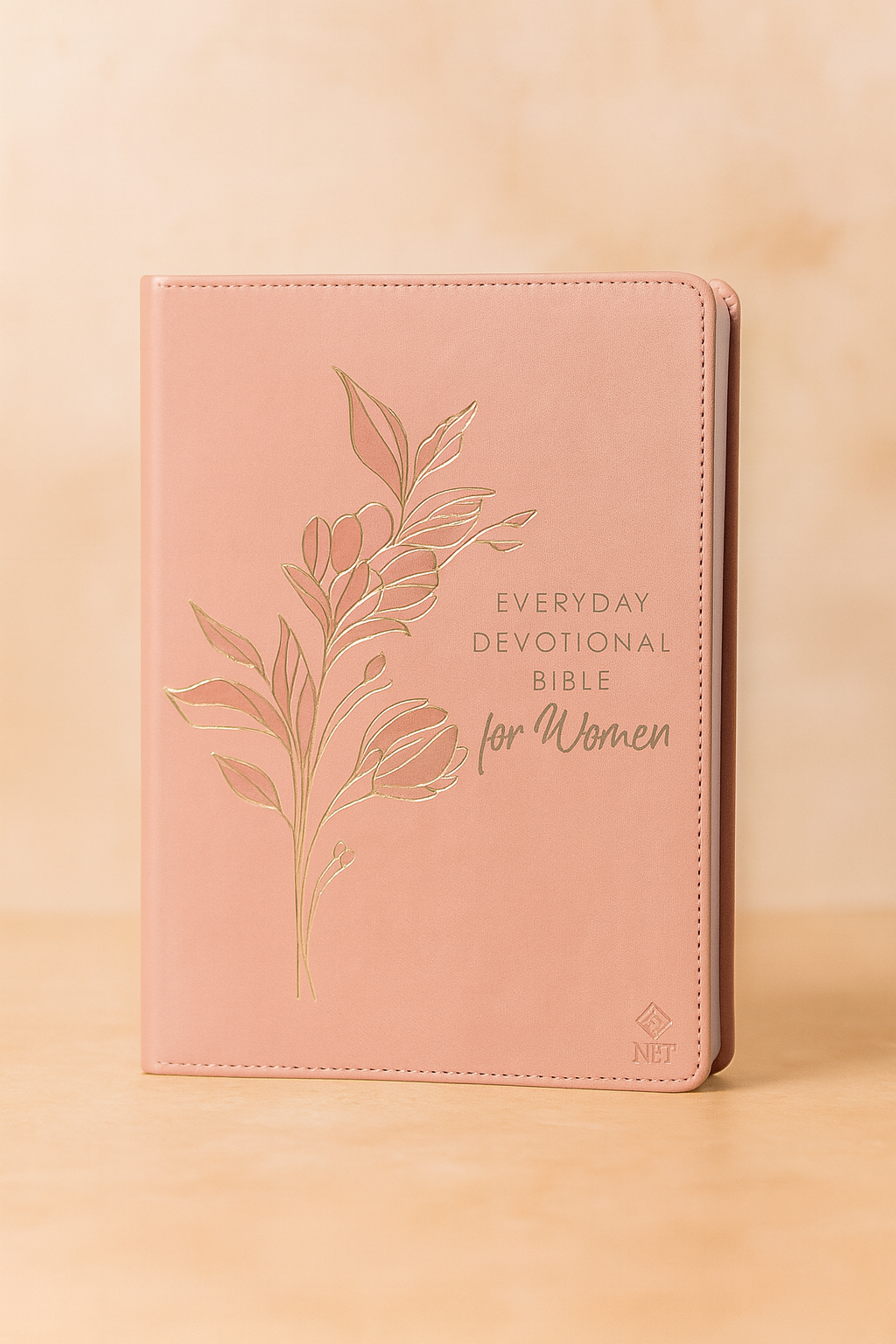 Everyday Devotional Bible for Women NLT – Pink LeatherSoft Edition | Grace Upon Grace South Africa