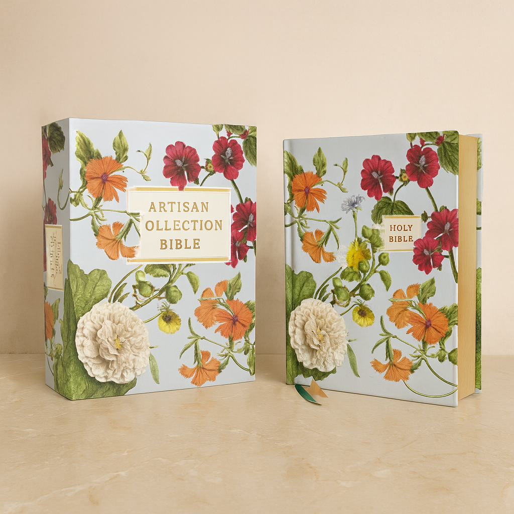 NIV Artisan Collection Floral Bible – Elegant Journaling Edition