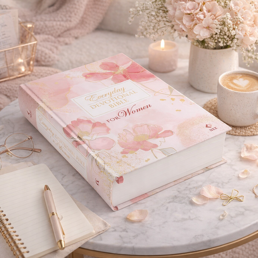 NLT Everyday Devotional Bible for Women | 730 Devotions | Mother’s Day Gift | Faith-Based Bible for Women