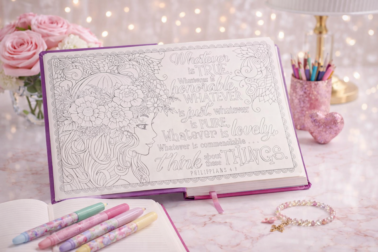 My Creative Bible® for Girls (ESV) – Illustrated Journaling Bible with Devotions | South Africa