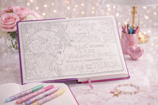 My Creative Bible® for Girls (ESV) – Illustrated Journaling Bible with Devotions | South Africa