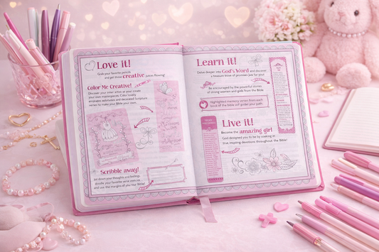 My Creative Bible for Girls | Faith-Filled Kids Bible South Africa