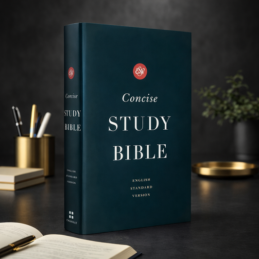 ESV Concise Study Bible – Compact English Standard Version with Study Notes, Maps & Book Introductions