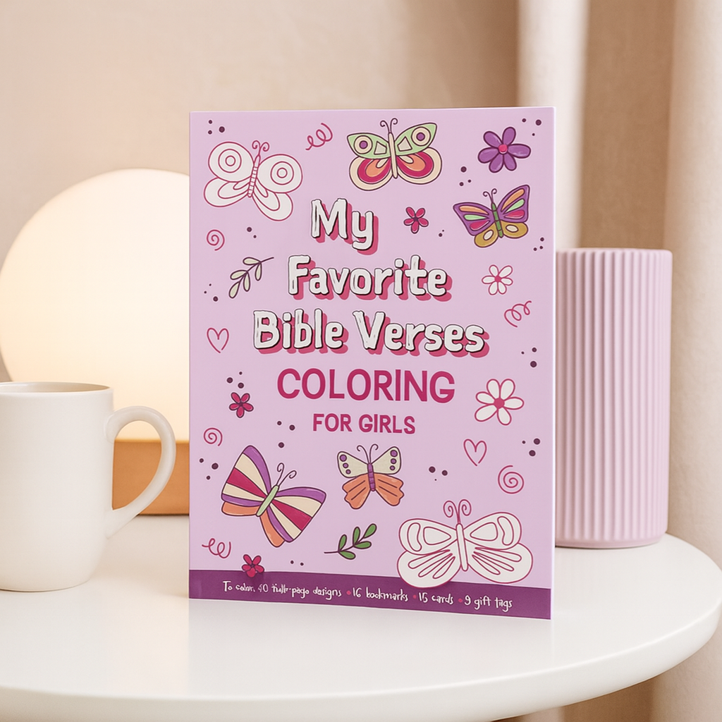 My Favorite Bible Verses Coloring Book for Girls | Faith & Fun