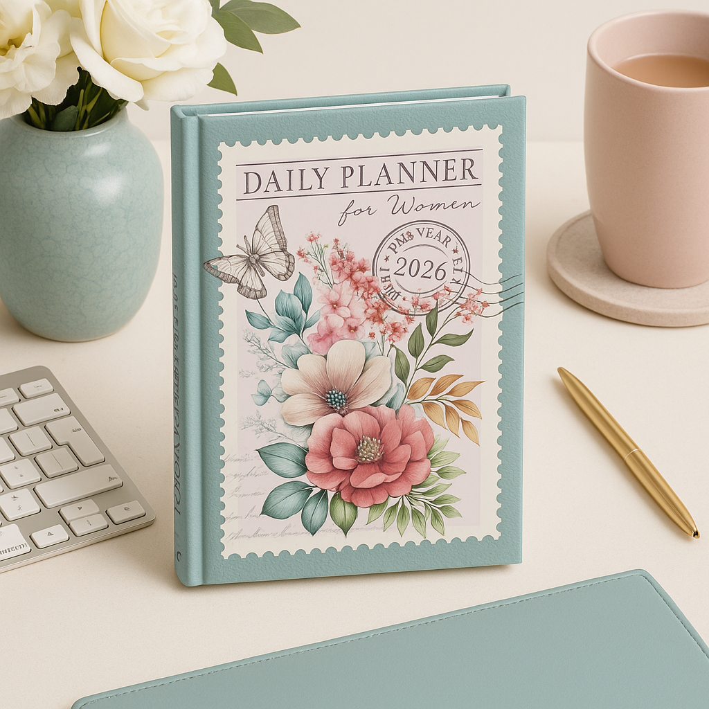 Daily Planner for Women 2026 – Christian Planner with Monthly Reflections, Devotions & Appointments