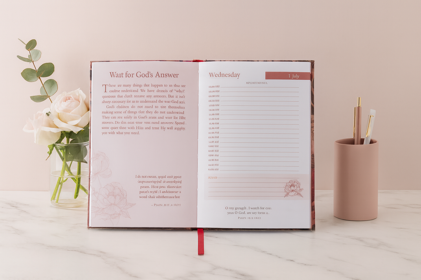 Nina Smit 2026 Daily Planner – Christian Women’s Inspirational Diary (SA Edition)