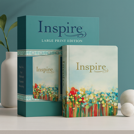 Inspire Large Print Bible – Creative Journaling & Colouring Bible South Africa