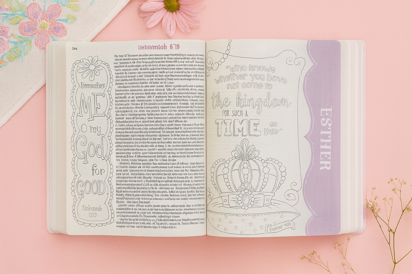 My Creative Bible for Girls ESV – 500+ Coloring Pages, Devotions & Journaling (South Africa)