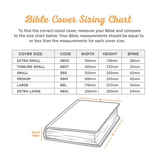 Be Still & Know Bible Cover – Durable Polyester Bible Bag with Handle | Psalm 46:10, Multiple Sizes South Africa