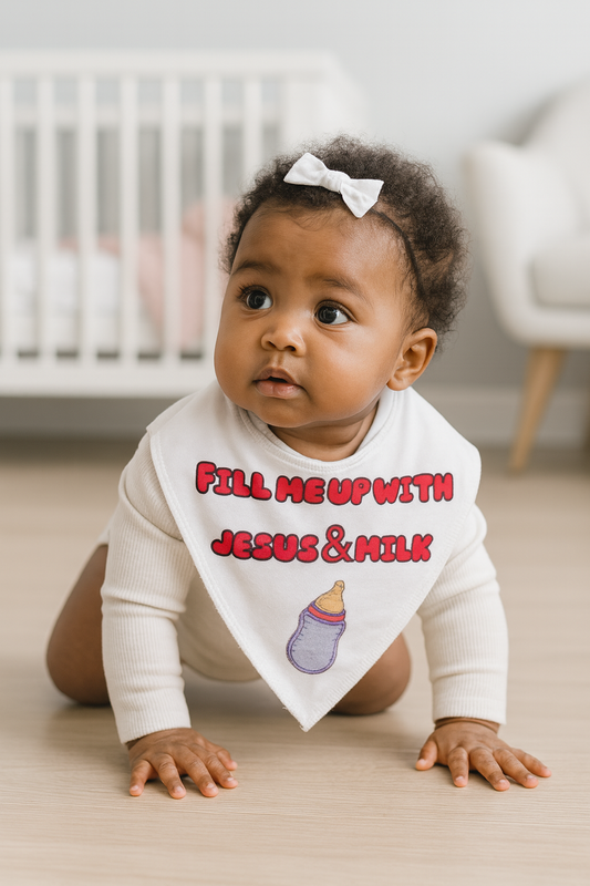 Faith-Inspired Baby Bib South Africa – Unisex Christian Baby Gift
