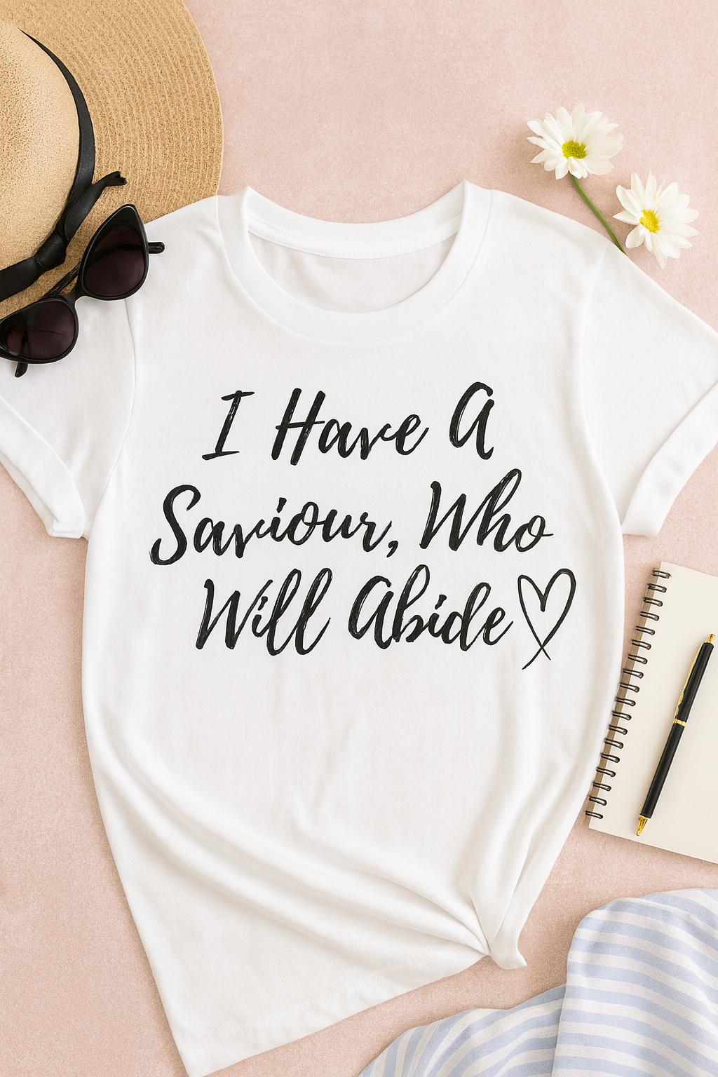 I Have a Saviour Christian T-Shirt – Faith Tee for Women South Africa